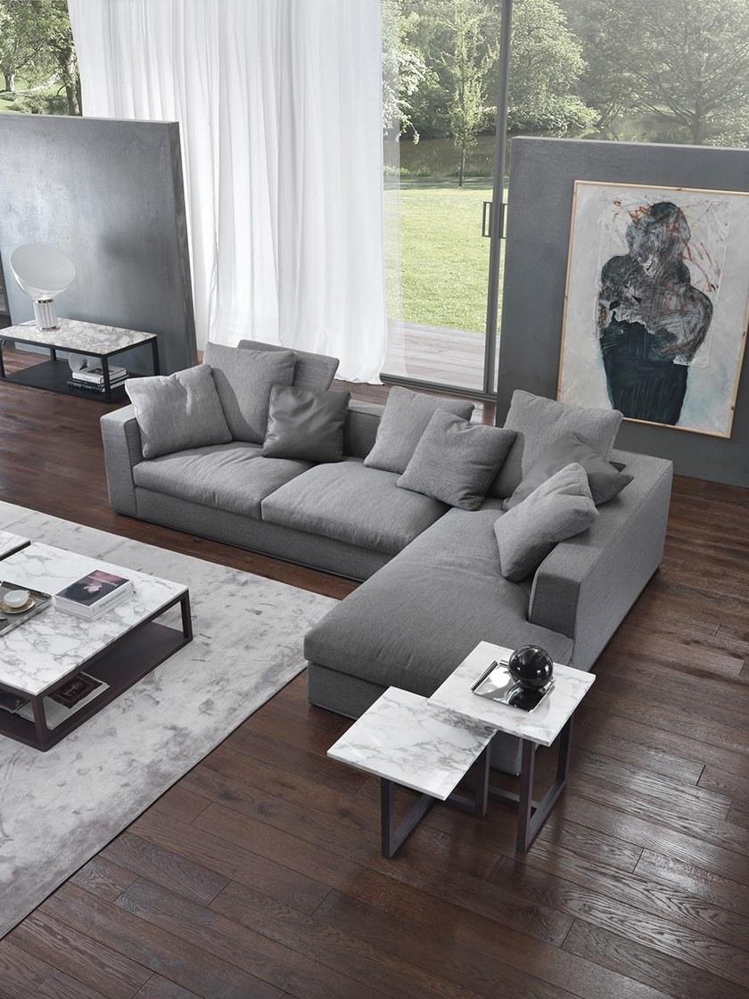 Marelli Квадратный журнальный столик из мрамора и дерева sun-id-1417191 - Вид №5