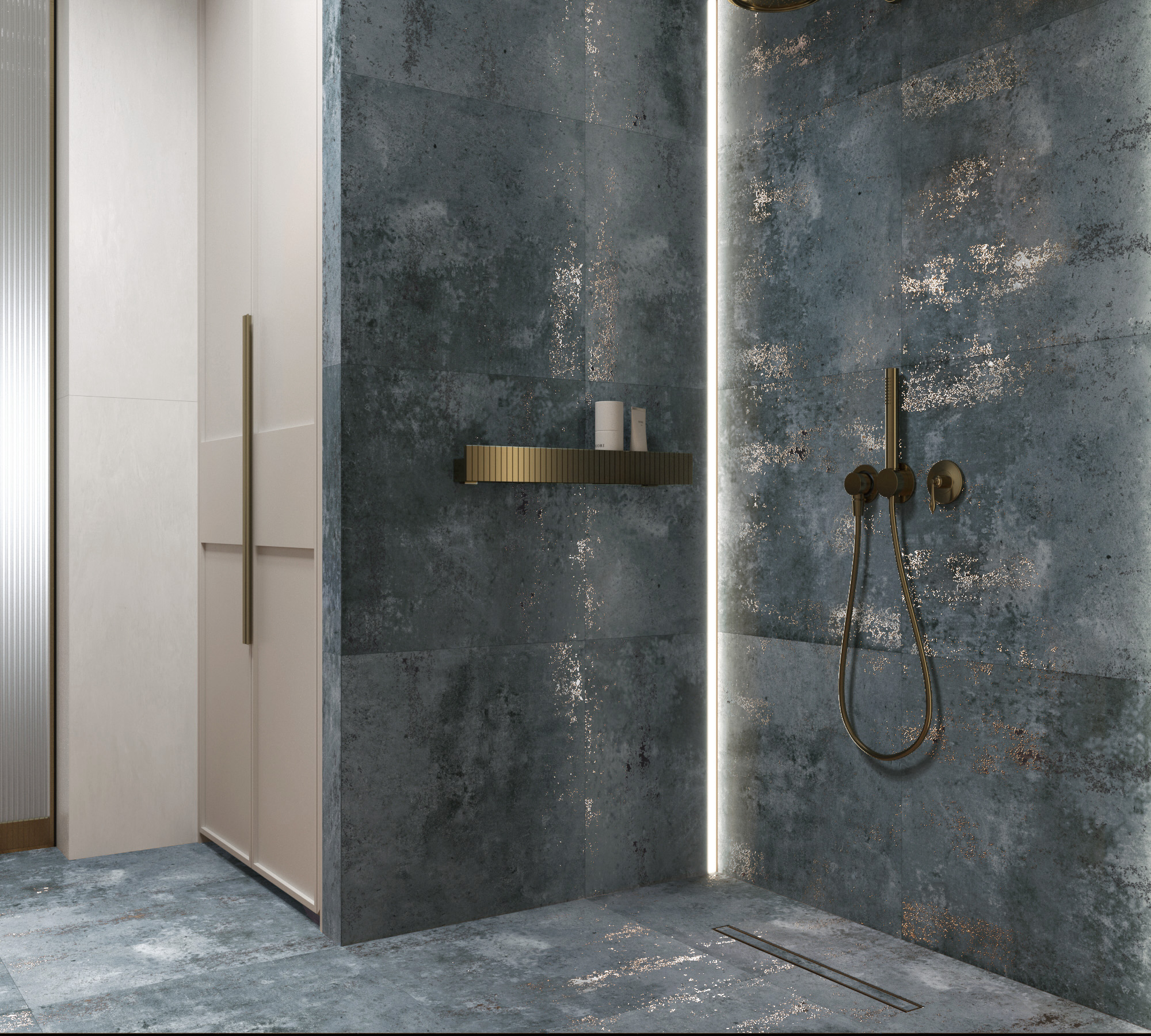 Керамогранит METAL AZUL 60х60 Arcadia Ceramica MT6001-A STLM-2115195 89460215