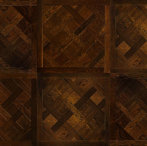 Модульный паркет Marco Ferutti Versailles Versailles Бренди Дуб с брашью (Текстурированная) 600х600 мм 2600600014 - Вид №3