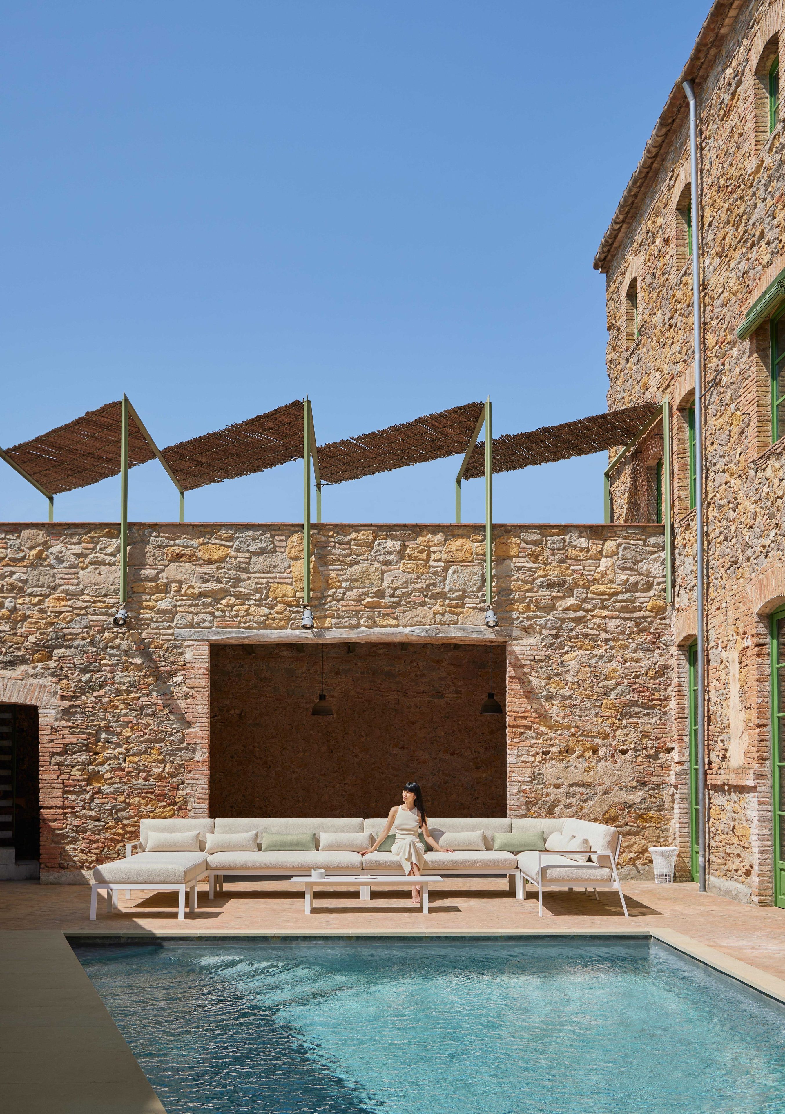 Прямоугольный журнальный столик из алюминия с термокрытием GANDIABLASCO Timeless ARCH-00040168 - Вид №16