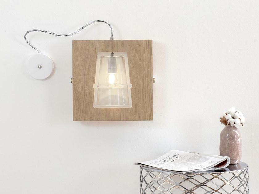 Hind Rabii Настенный светильник из дуба Belle d'i empreinte sun-id-1473612 - Вид №1