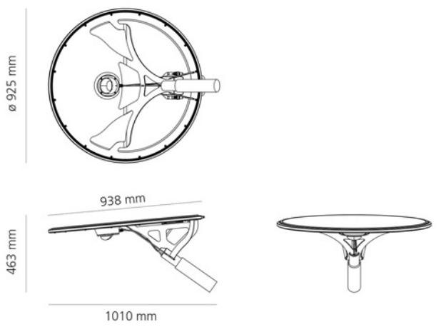 Artemide Уличный фонарь на солнечных батареях sun-id-1354455 - Вид №3