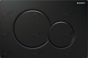 115.770.DW.5 смывная клавиша SIGMA01 (пластик/черн) Santreyd 