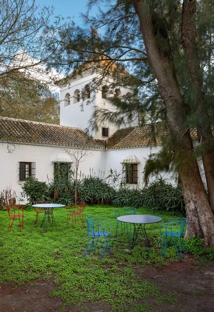 iSimar Штабелируемый садовый стул из оцинкованной стали Olivo 9133 - Вид №6