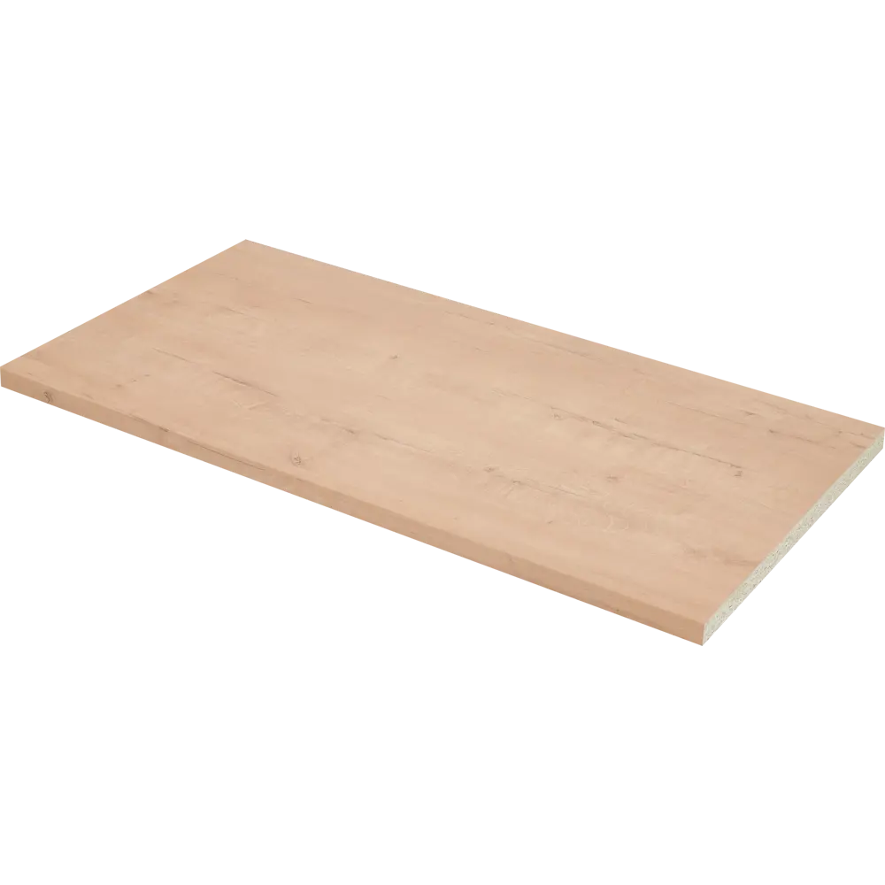Столешница Delinia Бунратти 240x3.8x60 См ЛДСП Цвет Бежевый 85682563 STLM-2124760 ДСП Прямой угол - Вид №3