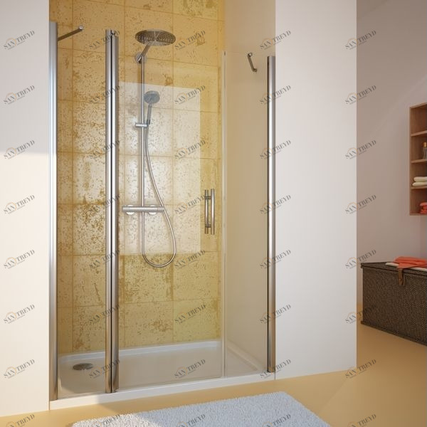 Душевая дверь в нишу 135x190 GK-603 GUTEWETTER LUX DOOR 135X190GK603