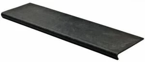 RIVERSTONE 32,5х120 STEP BLACK RECTIFIED MATT