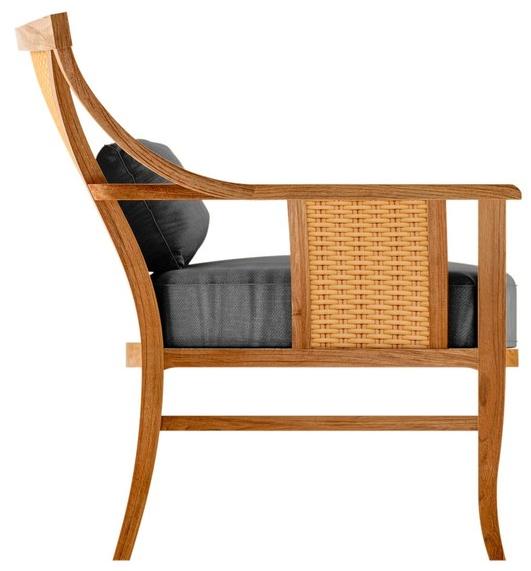 ASTELLO Диван из тикового дерева Deco Tournesol Ts.ss2.s1.02 - Вид №3