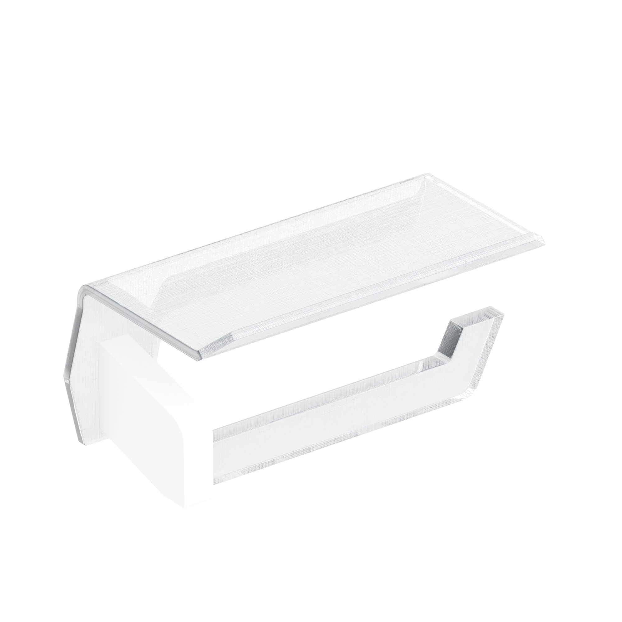 182695 Держатель туалетной бумаги 19 см цвет Белый Sonia LUCE Испания