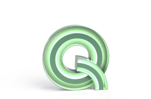 CIST118 Настольная лампа в детскую Буква Q