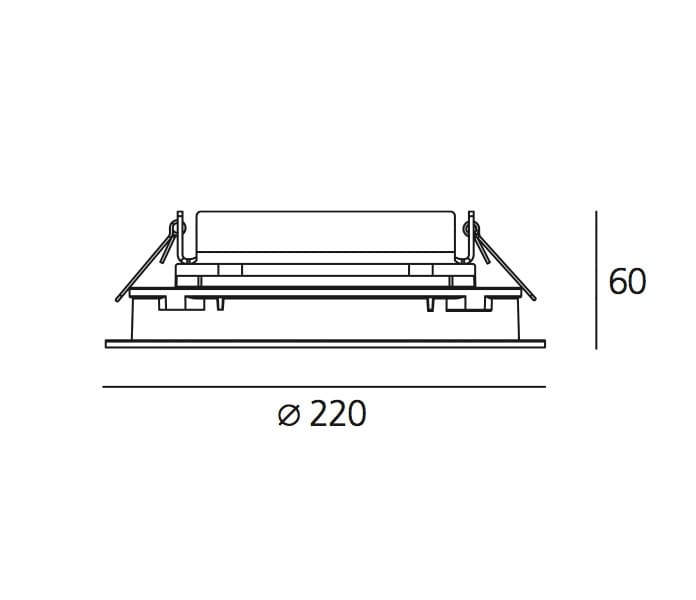 Утопленный потолочный стеклянный наружный прожектор Artemide Ego ARCH-00125855 - Вид №6