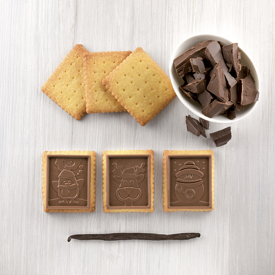 22.161.77.0165 Набор для приготовления печенья snowman slim Silikomart  - Вид №1