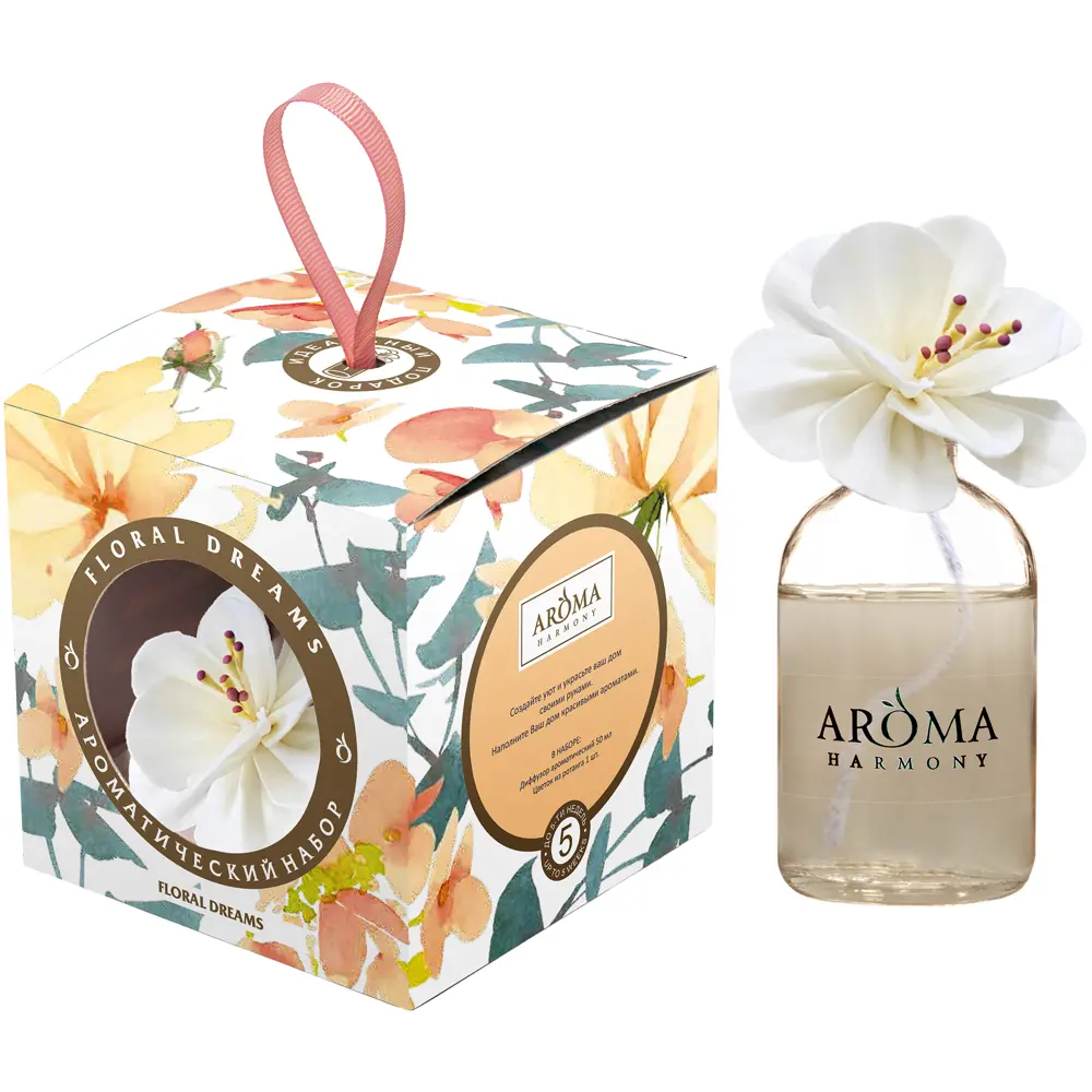 Диффузор ароматический Floral Dreams 50 мл 83815356 STLM-2199769 AROMA HARMONY 