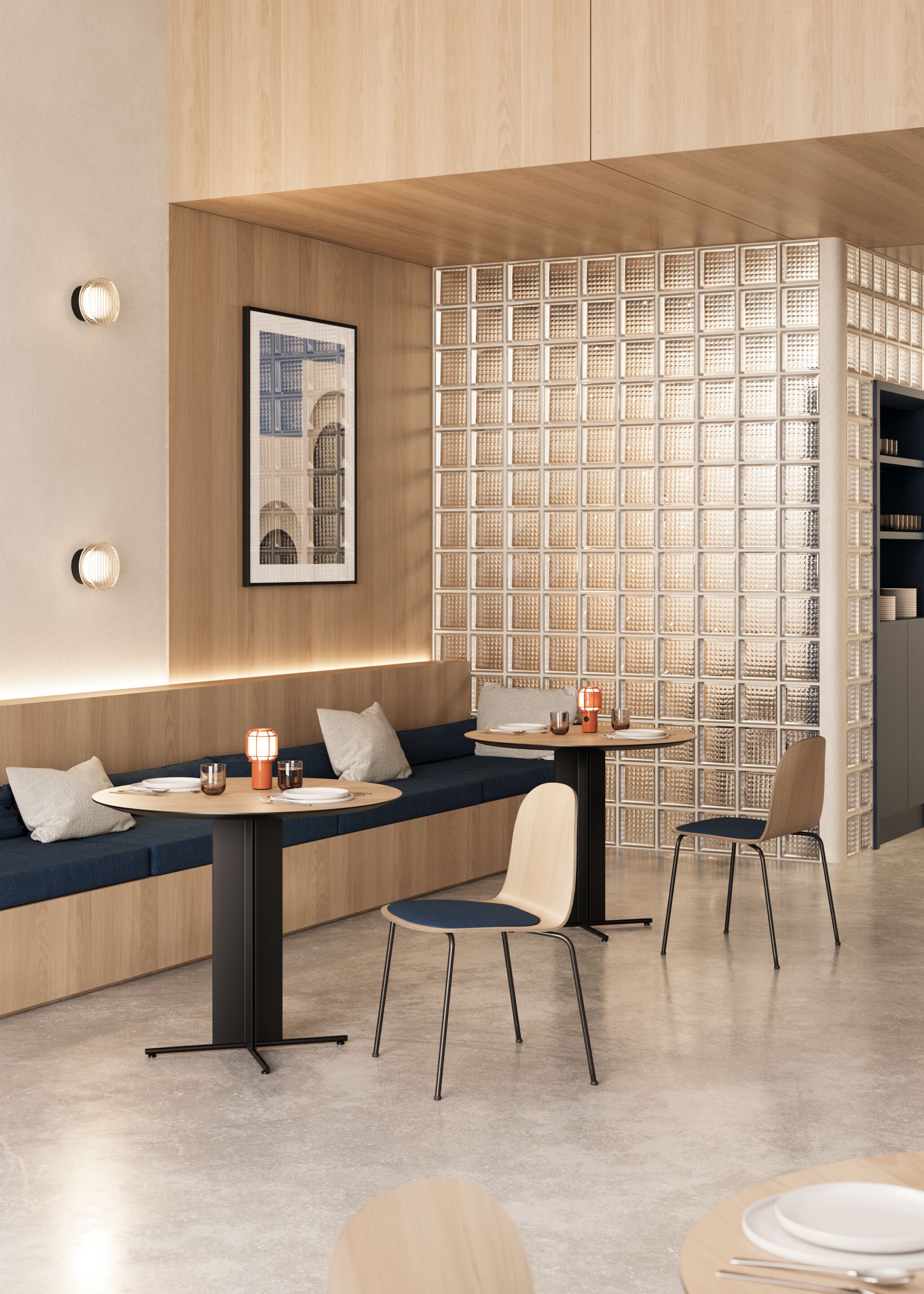 Штабелируемый стул с мягким сиденьем Omelette Editions Земля ARCH-00072259 - Вид №5