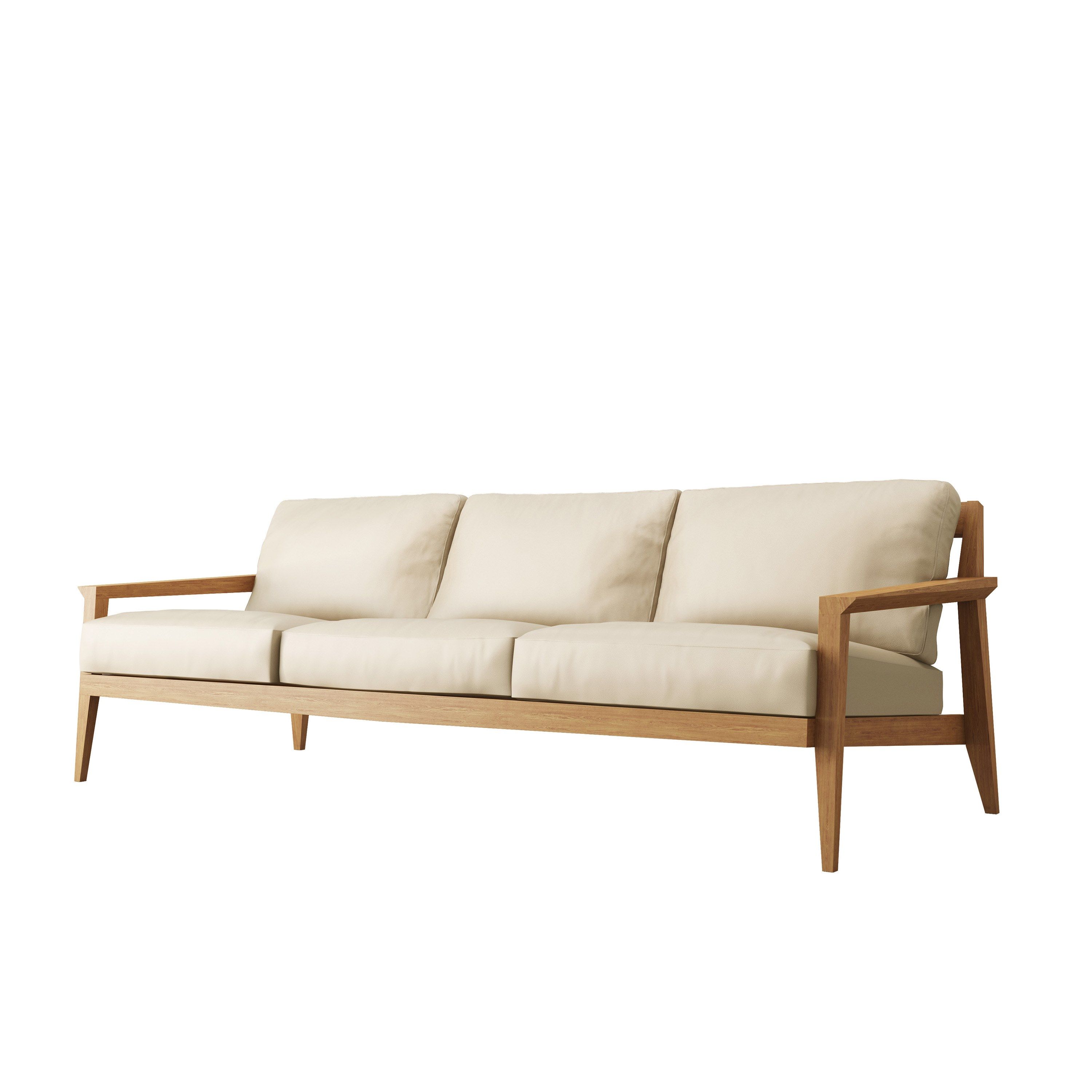 3-местный кожаный диван Case Stanley ARCH-00103406 - Вид №47