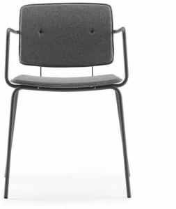 ONDARRETA Стул из ткани с подлокотниками Don