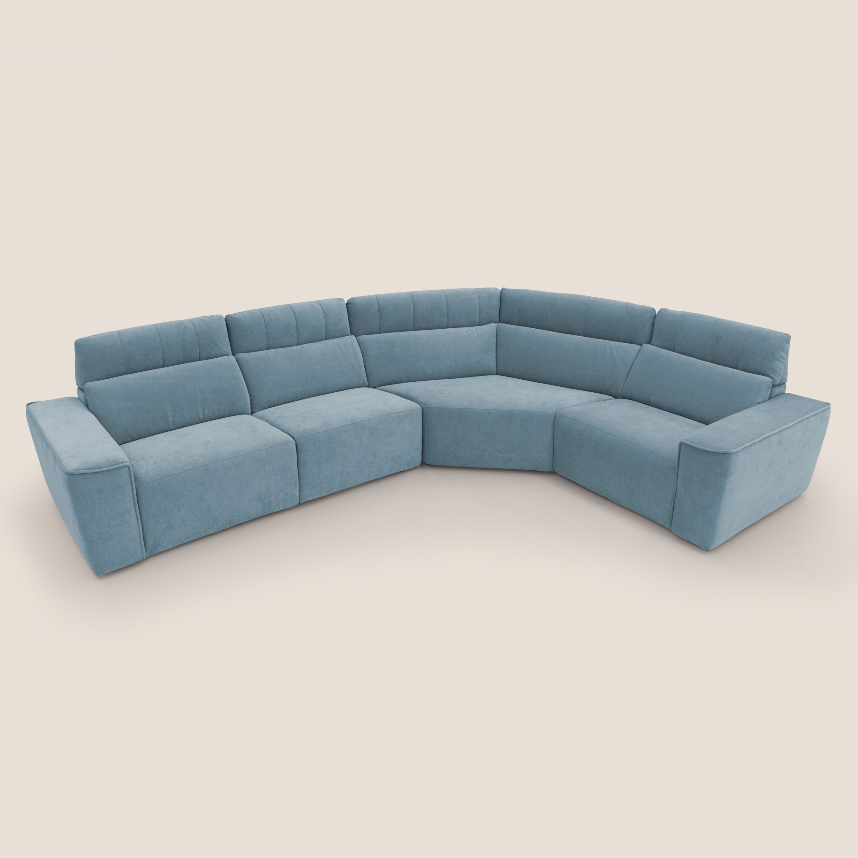 Угловой диван с откидной спинкой из ткани Divani.Store Clark ARCH-00090714 - Вид №103