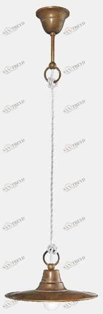 Il Fanale Подвесной светильник из металла Barchessa 220.10.or