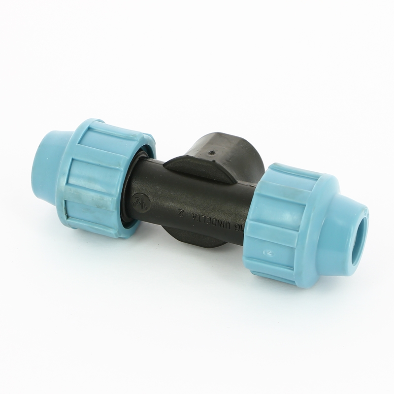 Тройник обжим-В для труб ПНД UNIDELTA 16х1/2" 1007016002 - Вид №4