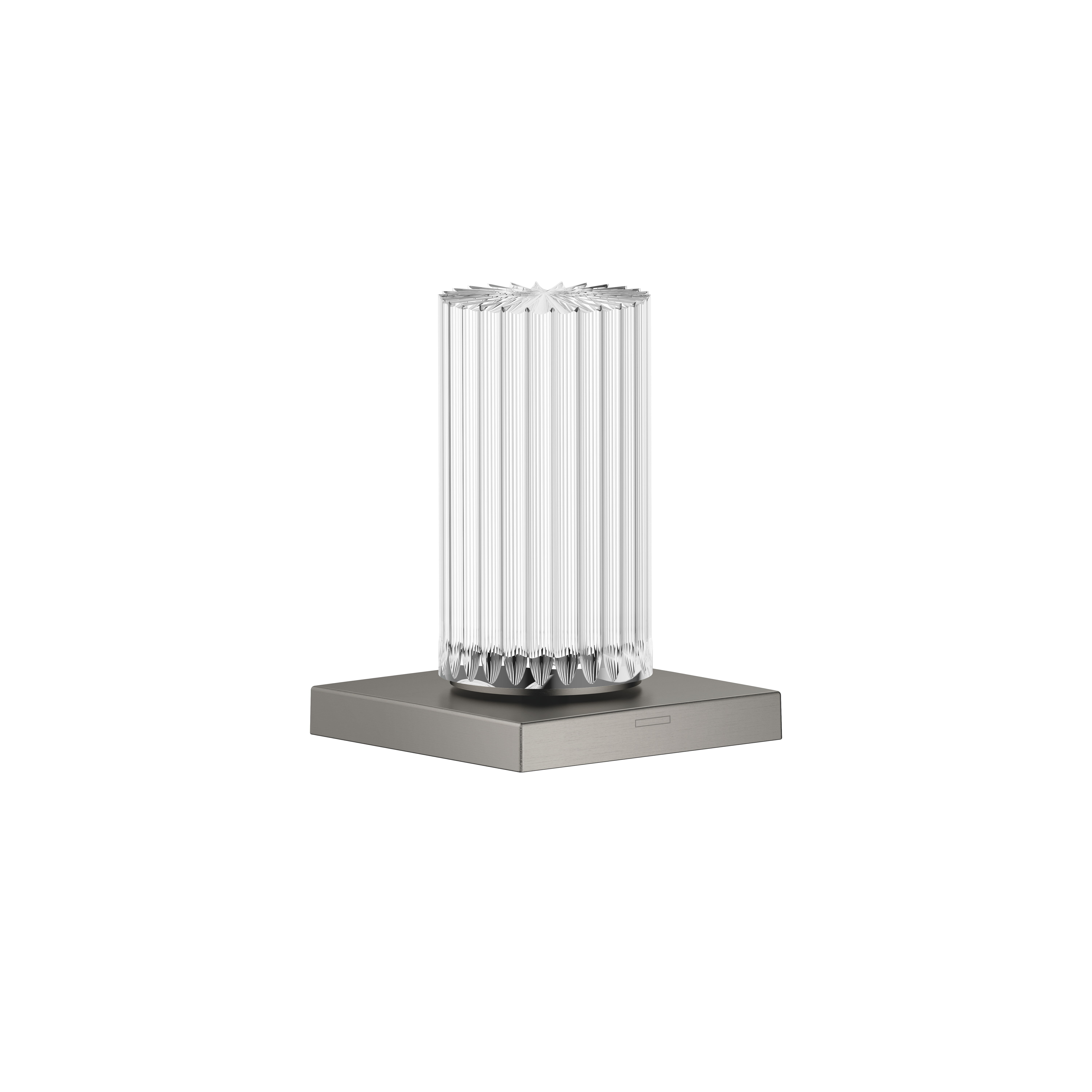 Ручка Стеклянный дизайн CLIVIA средний – Матовая темная платина DornBracht XV-014987