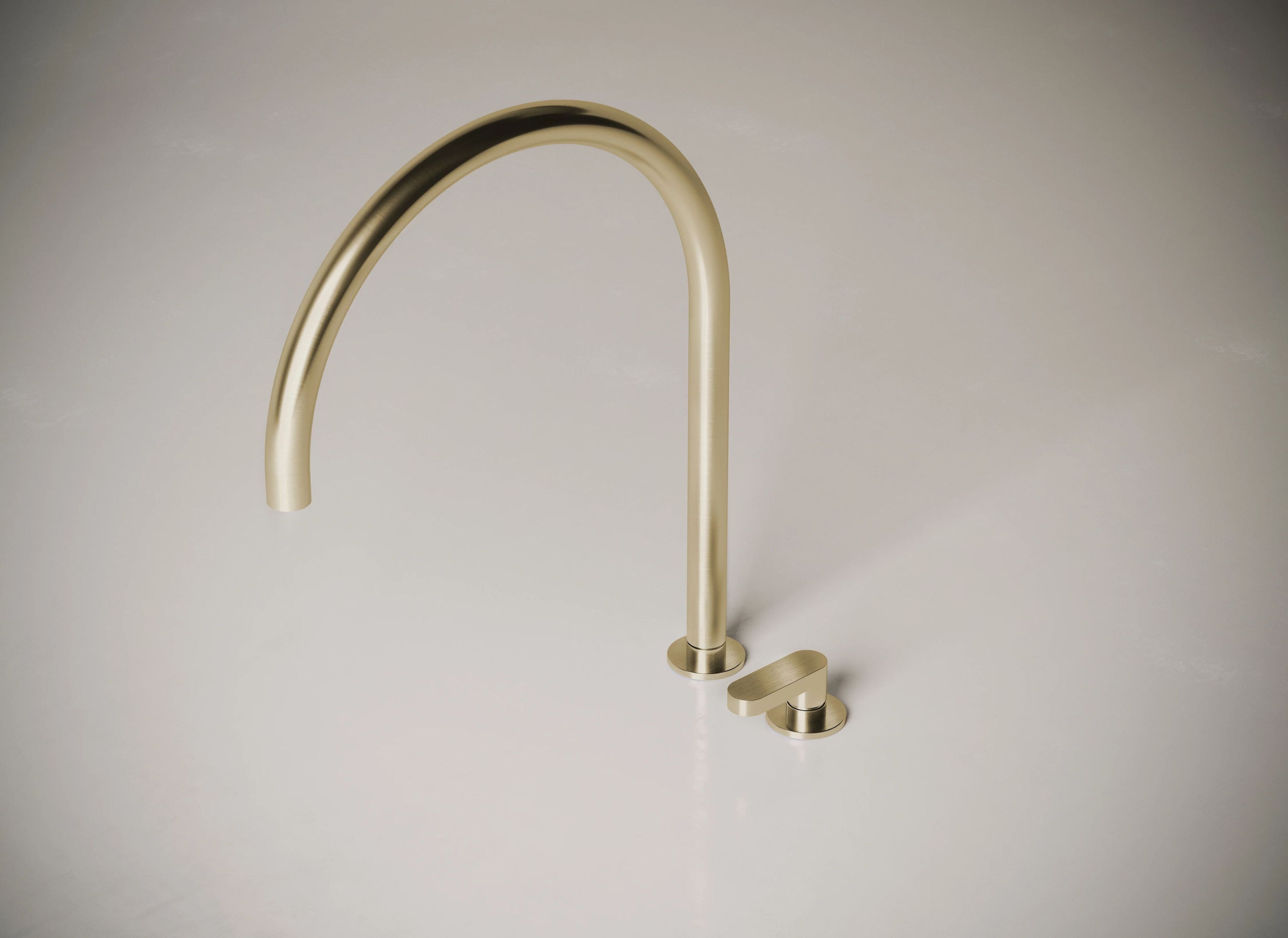 Смеситель для раковины из нержавеющей стали с поворотным горлышком COCOON John Pawson ARCH-00081817 - Вид №2