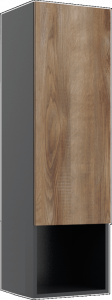 Веро Высокий шкаф Антрацит-Аркадия / VR2130.00.AAR Vero