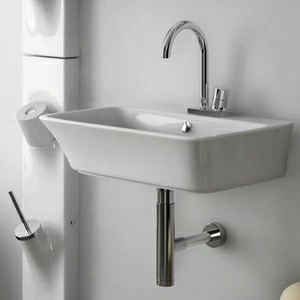 CWL002 Подвесная раковина настенная овальная ArtCeram  белая