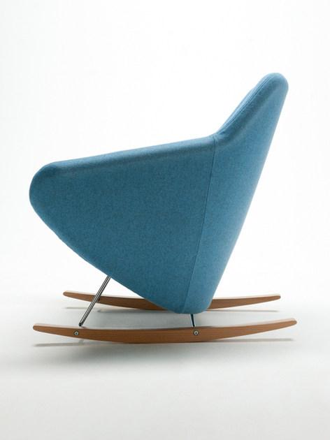 Segis Кресло-качалка из ткани с подлокотниками  I142  - Вид №4