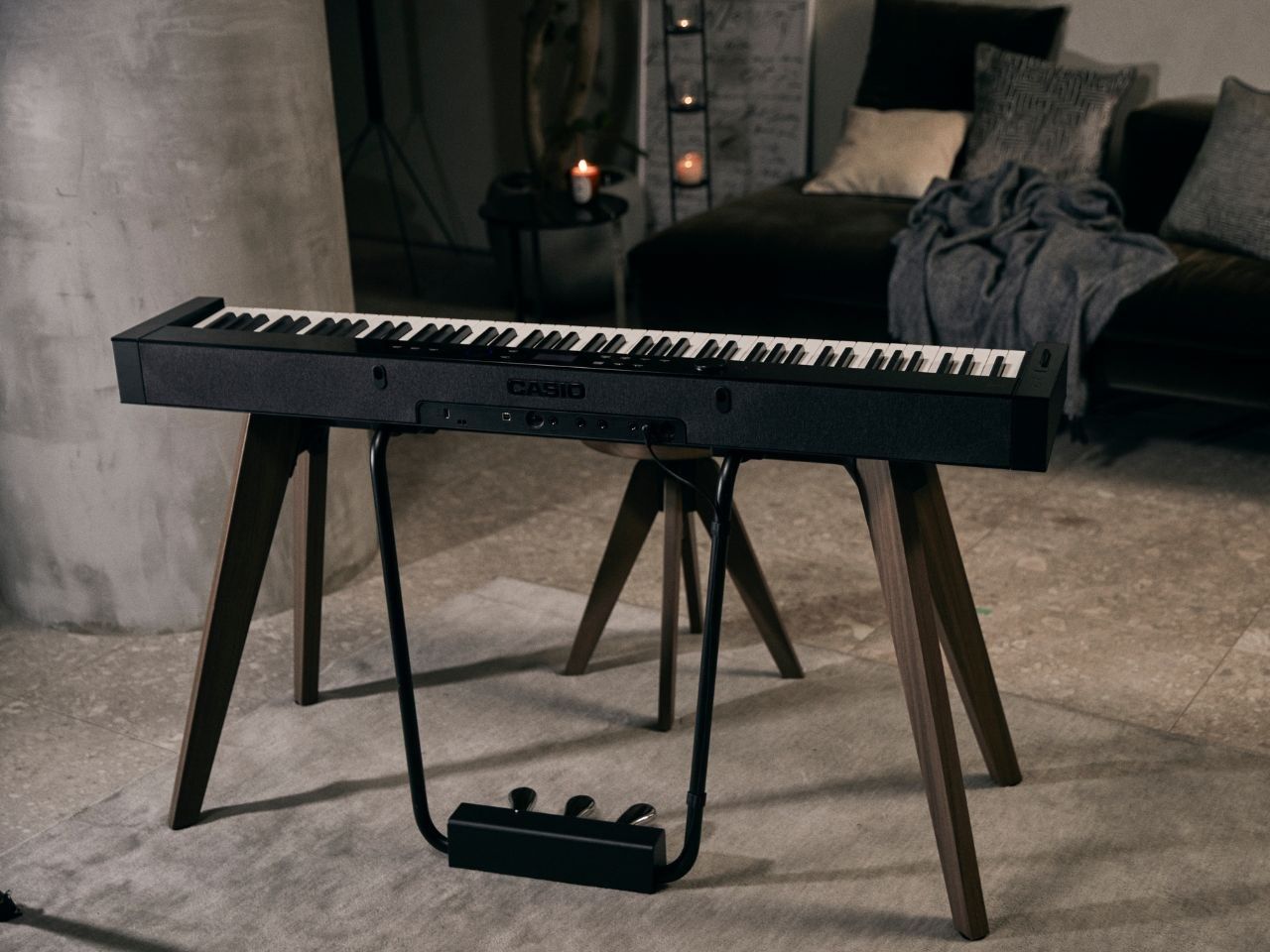 Черное цифровое пианино CASIO MUSIC Privia ARCH-00029835 - Вид №1