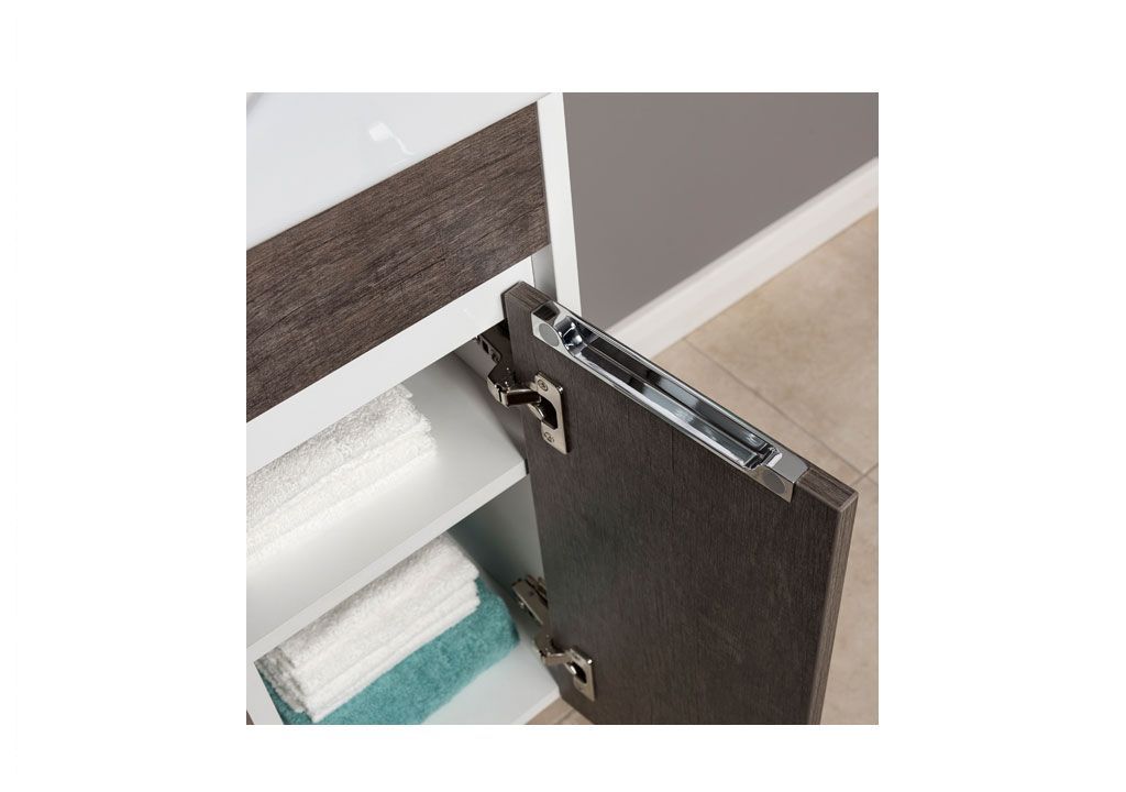 Тумба под раковину Aquanet Коста 76 белый/дуб антик sun-id-275372 - Вид №8