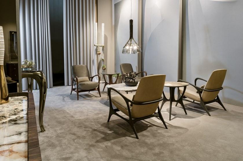 Bellotti Ezio Журнальный столик из ясеня с вощеной соломенной столешницей Gea 2019-28 - Вид №1