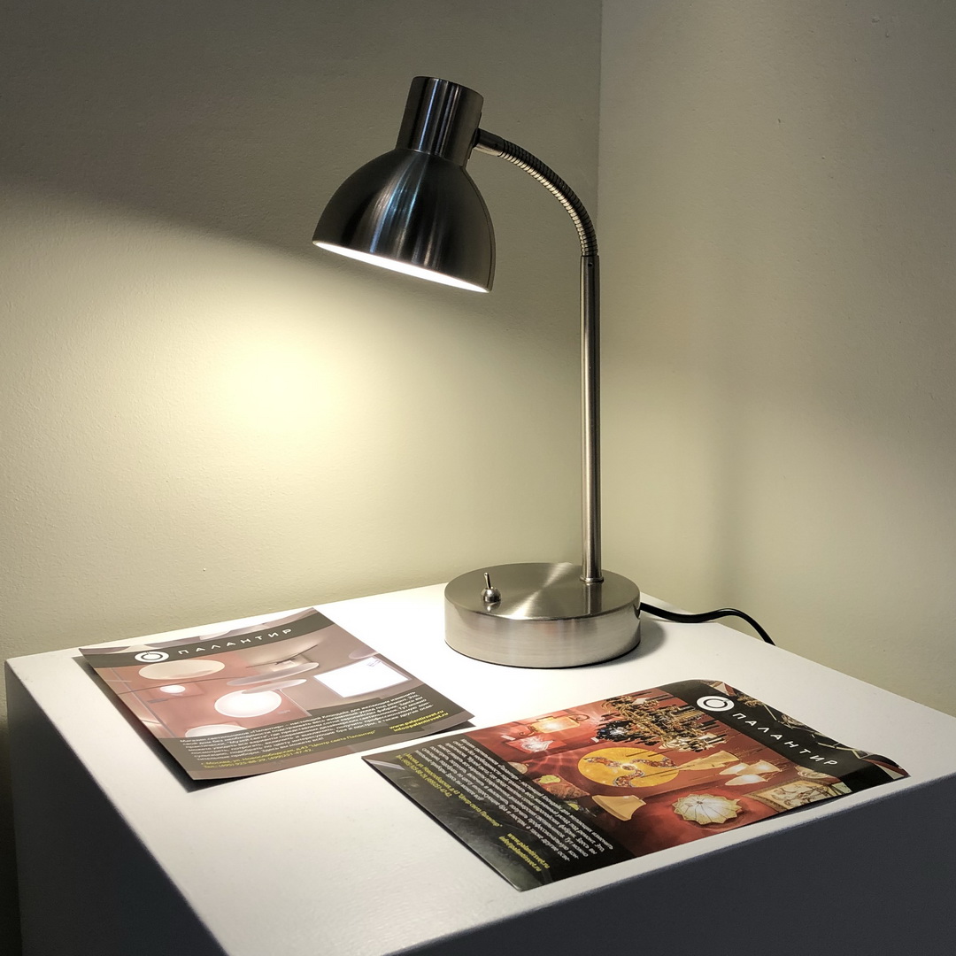 Orion LA 4-1170/1 satin лампа настольная 108253 - Вид №1