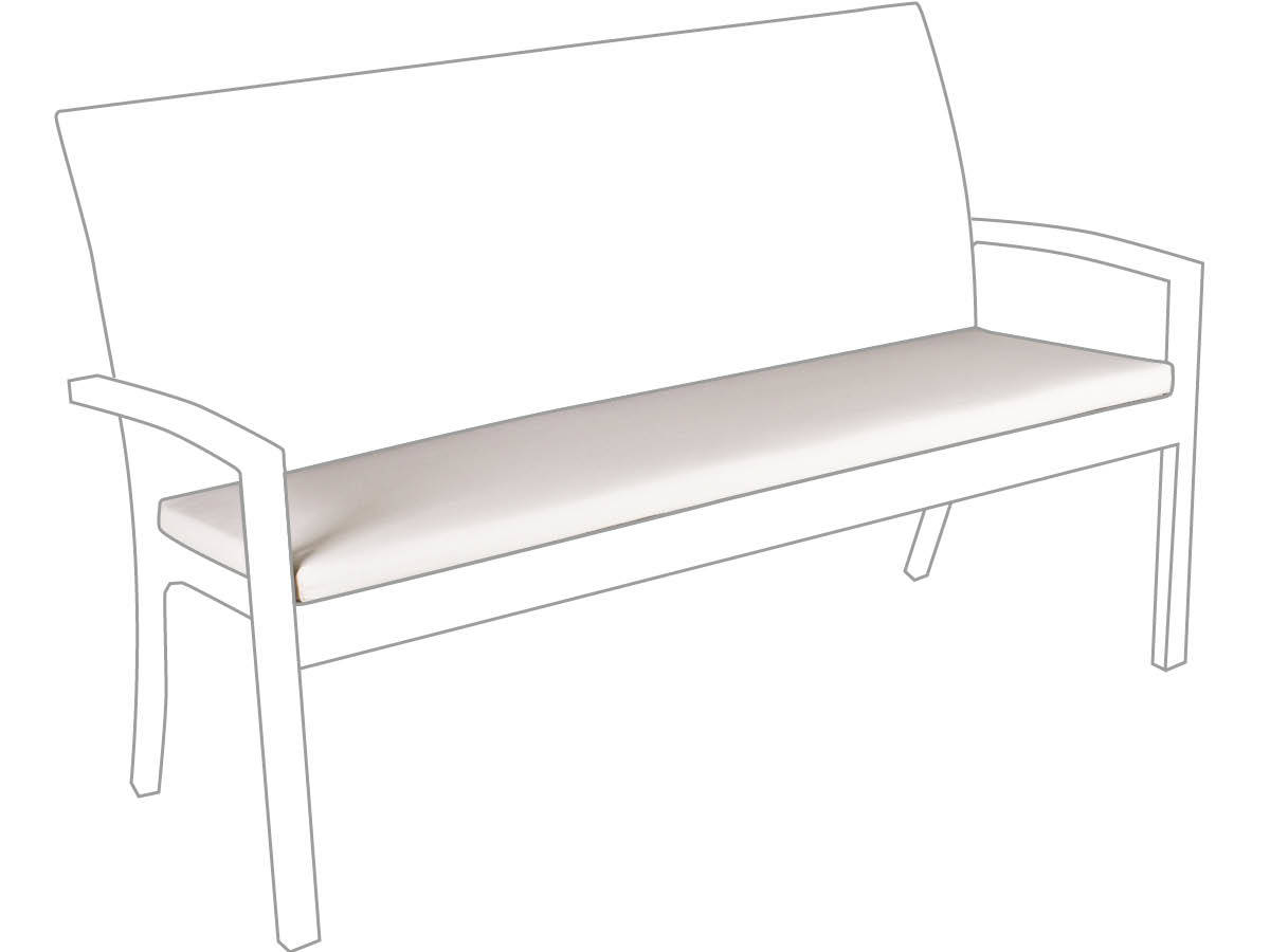 10.00.1458 Подушки для скамейки Bellini для 3-х Outdoor Classic Ecru Mbm 