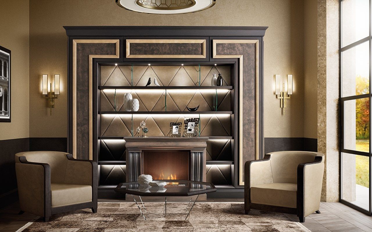 Кожаное кресло с подлокотниками Prestige GRAN DUCA ARCH-00086440 - Вид №3