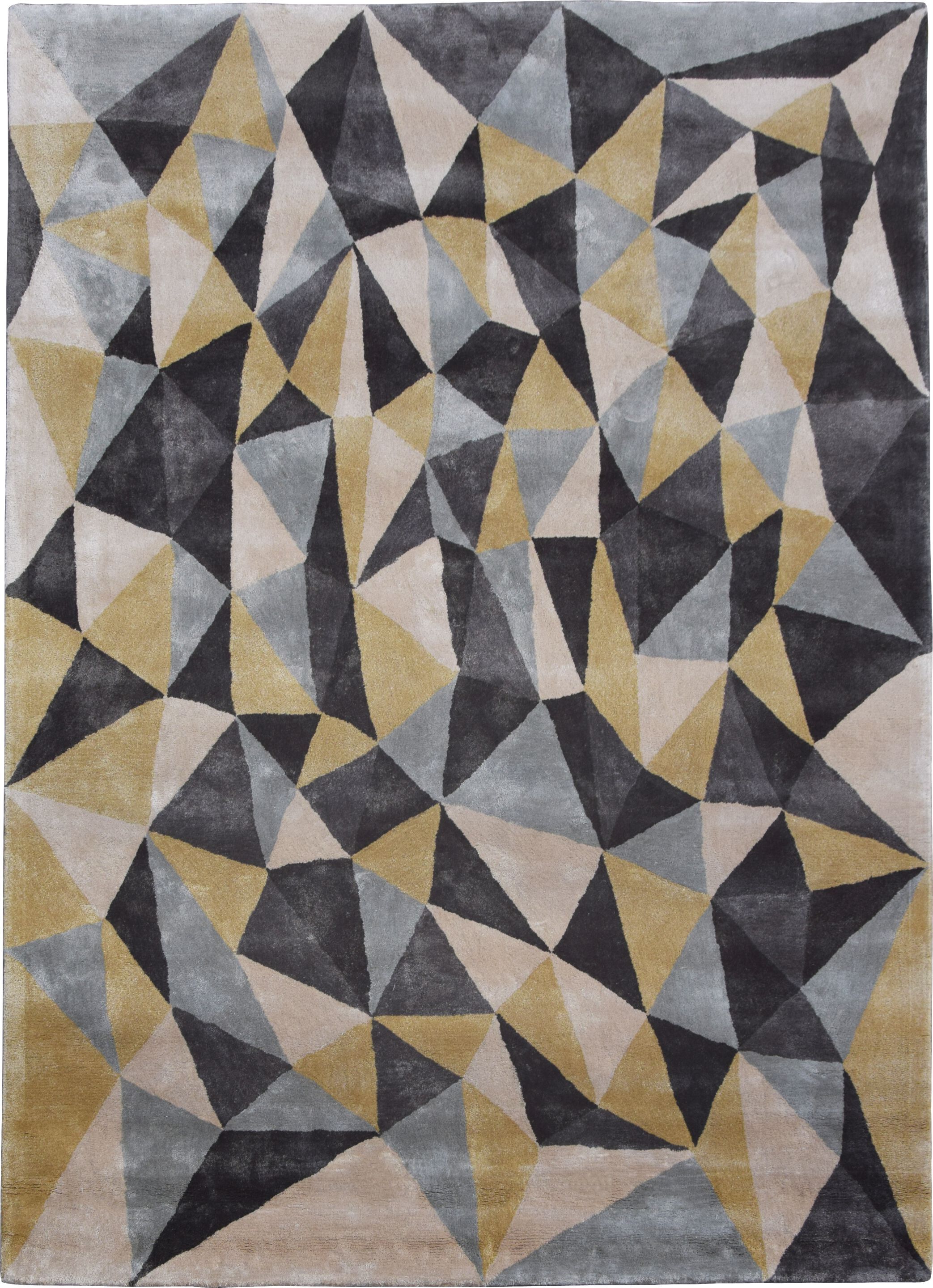 Прямоугольный ковер с длинным ворсом с геометрическим рисунком Ademi Exclusive ARCH-00136698 - Вид №3