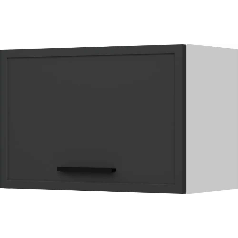 Навесной шкаф Hepo 50x33.8x29 см KONSENSA ЛДСП цвет серый 89436553 STLM-2197369 Неро - Вид №1