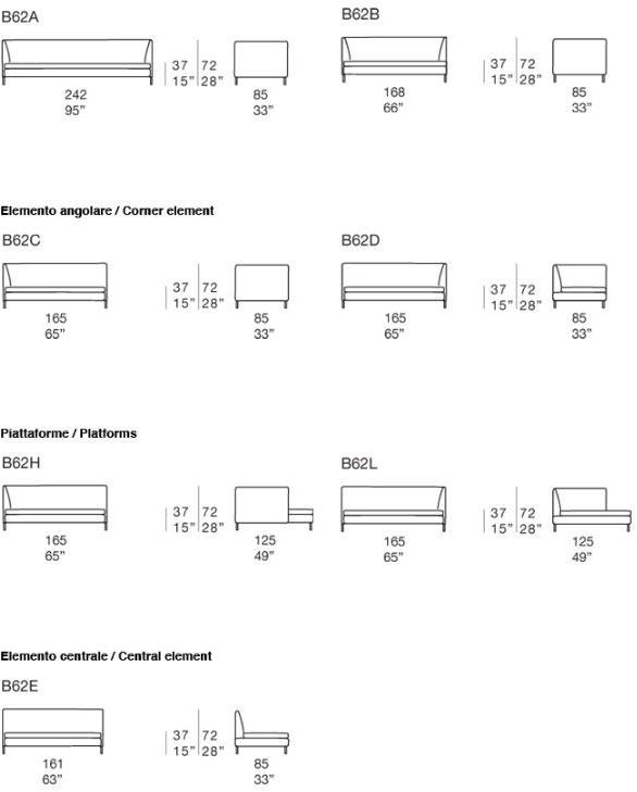 Paola Lenti Съемный тканевый диван с шезлонгом sun-id-1487529 - Вид №4