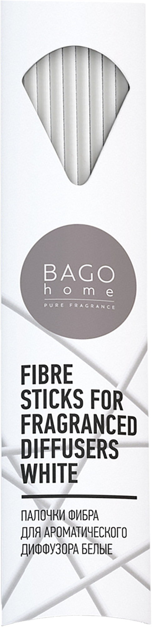 Bago home: Набор белых фибровых палочек для диффузора 15 см 82665337 STLM-0033293