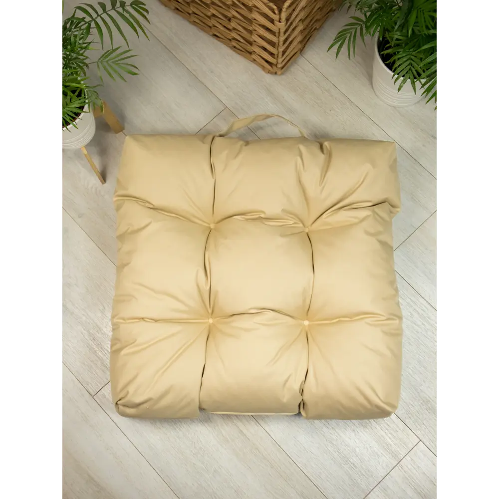 Сидушка для пикника Linen Way 50x50 см цвет бежевый Уличная подушка STLM-2027127 - Вид №3