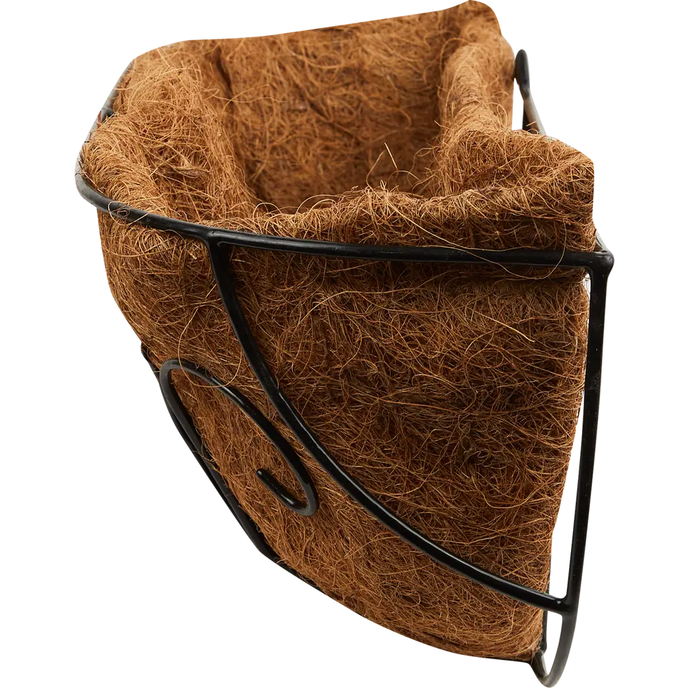 GARDEN SHOW Подвесное кашпо из кокосового волокна в металлической оправе 83665713 STLM-0043189 - Вид №2