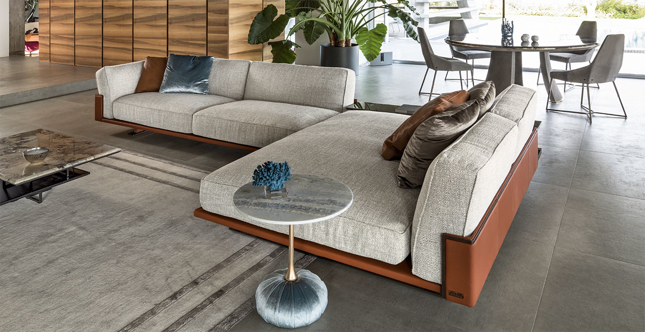 Диван RITUAL LONGHI W 529 COMPOSIZIONE 1  - Вид №1