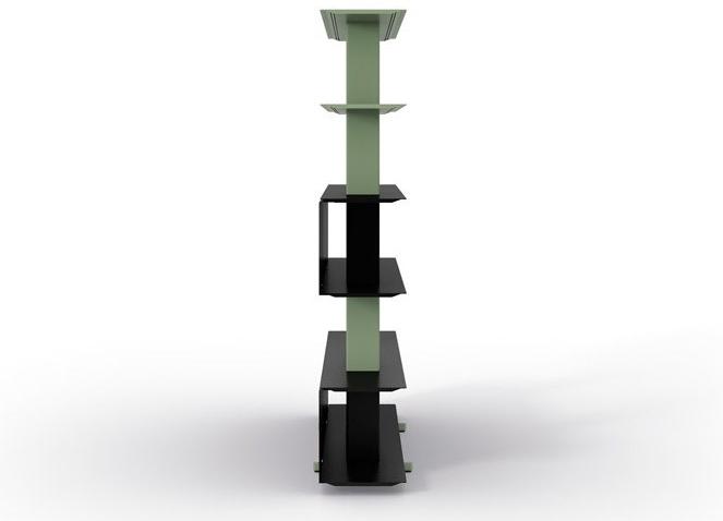 Systemtronic Самонесущий книжный шкаф открытого типа из экструдированного алюминия Wing sun-id-1513942 - Вид №1