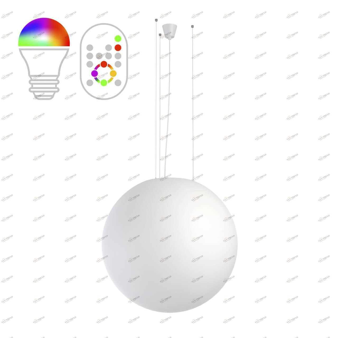 Подвесной светильник M3light Sphere 11162540 M3LIGHT ДИЗАЙНЕРСКИЕ, SPHERE 314997 Белый 