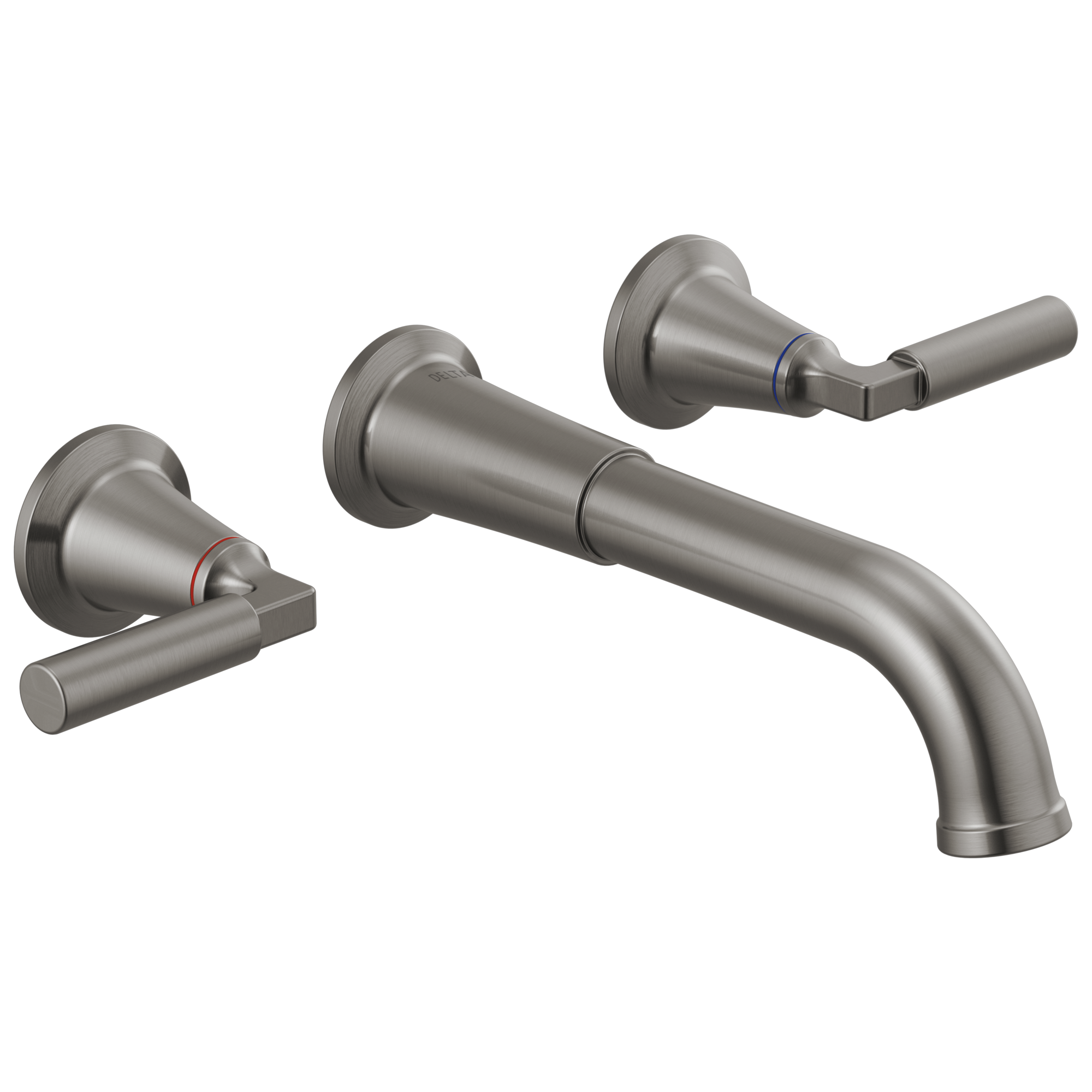 T3548LF-KSWL Накладка для смесителя для ванной комнаты с двумя ручками Delta Faucet Bowery Черный нержавеющий