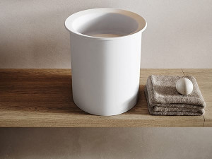 Деревянная столешница для умывальника