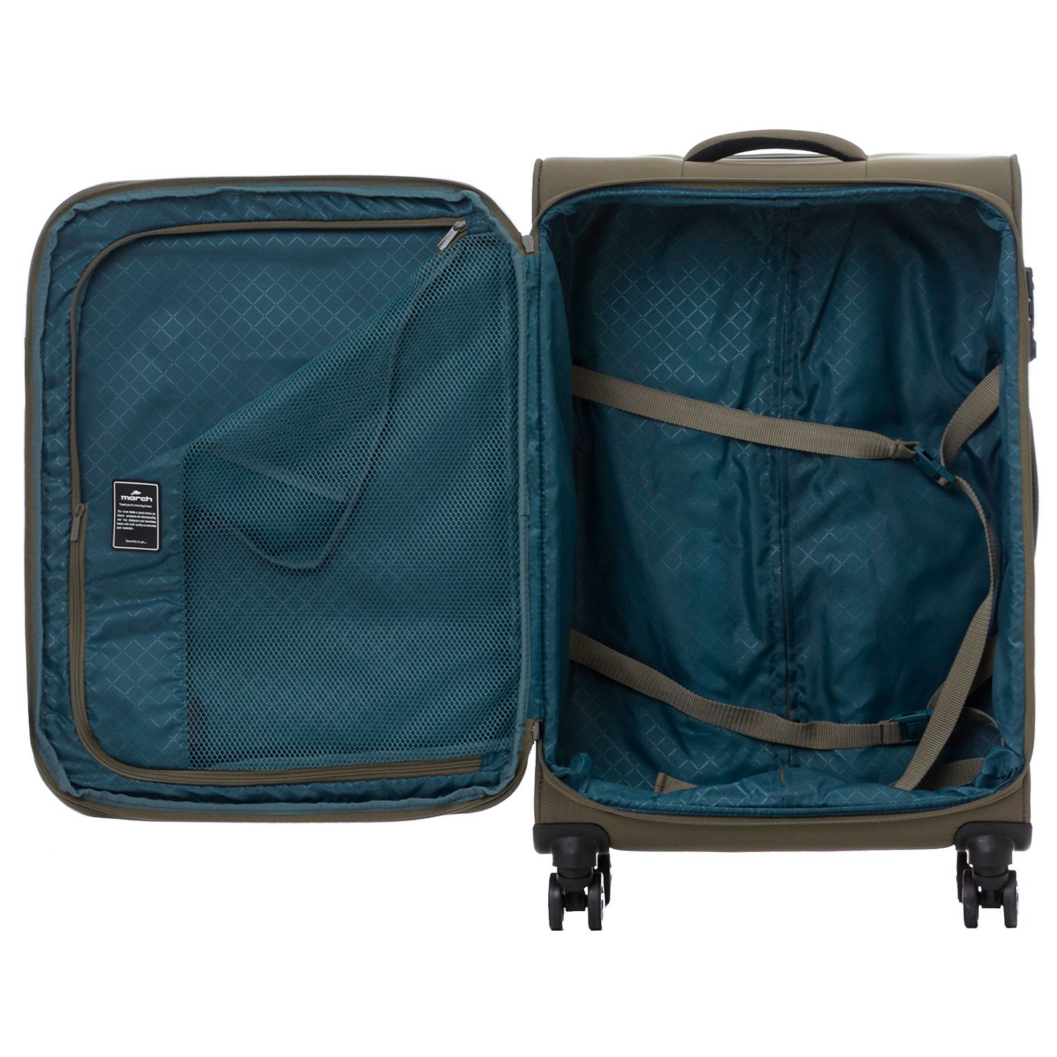 M2550-19-62 Чемодан M2550*62 Medium Luggage March Cloud - Вид №2