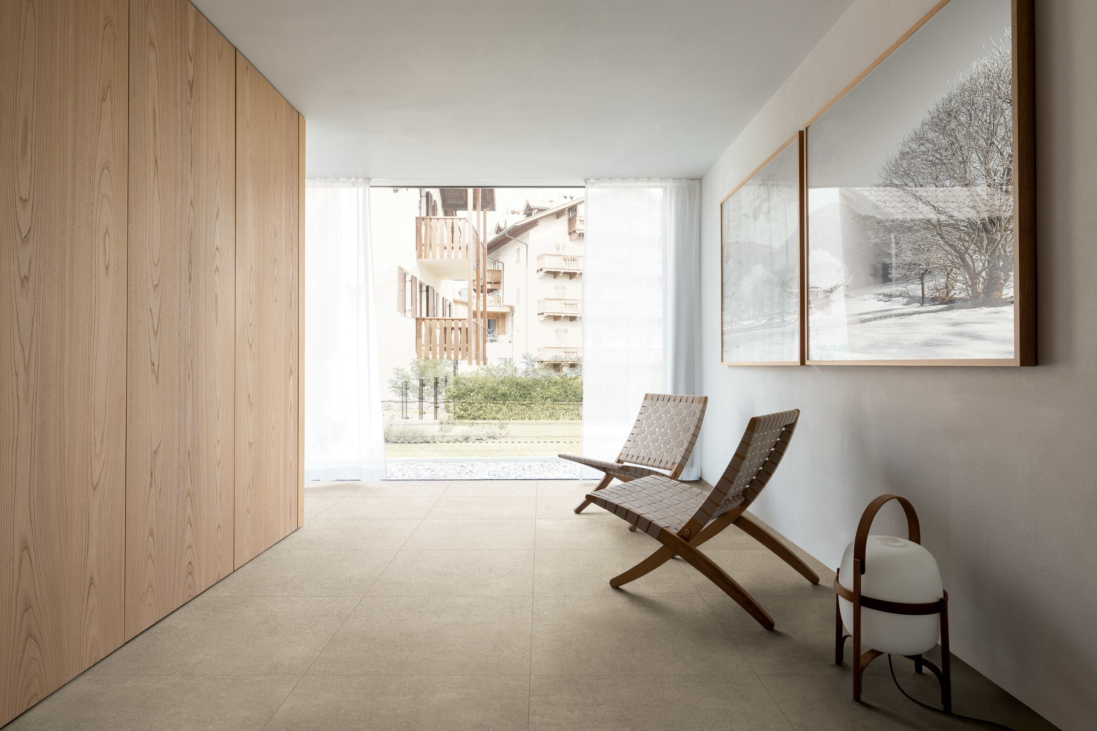 Пол / облицовка керамогранита для внутреннего и наружного применения с эффектом цемента Florim Ceramiche SENSI ARCH-00151192 - Вид №7