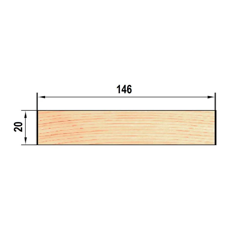 Santreyd: Строганая доска из сосны для строительства и отделки 81947454 STLM-0014540 - Вид №4
