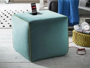 Felis Бархатный пуф с док-станцией Complements