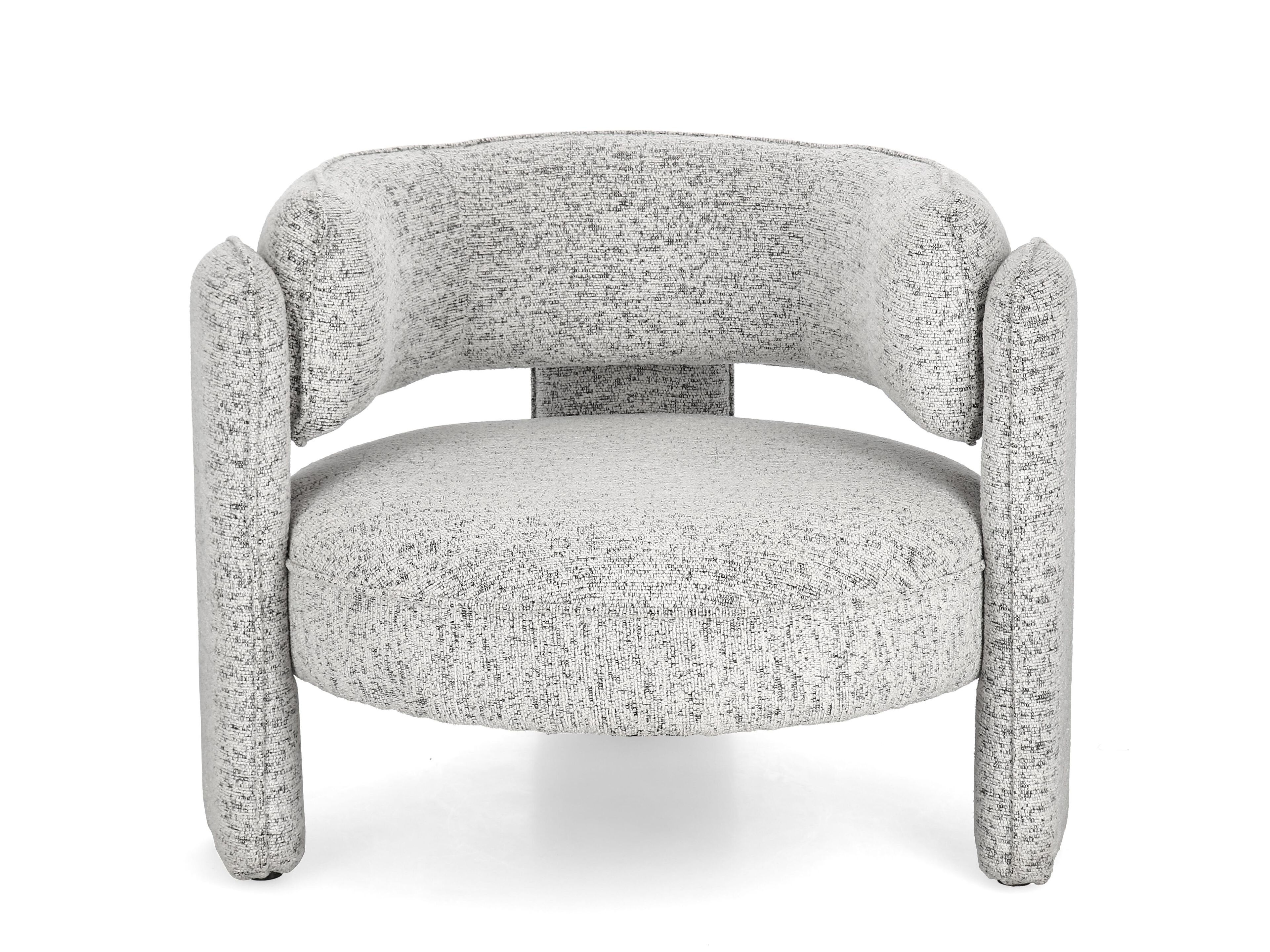 Тканевое кресло с подлокотниками BIZZOTTO AISHA ARCH-00081053 - Вид №1